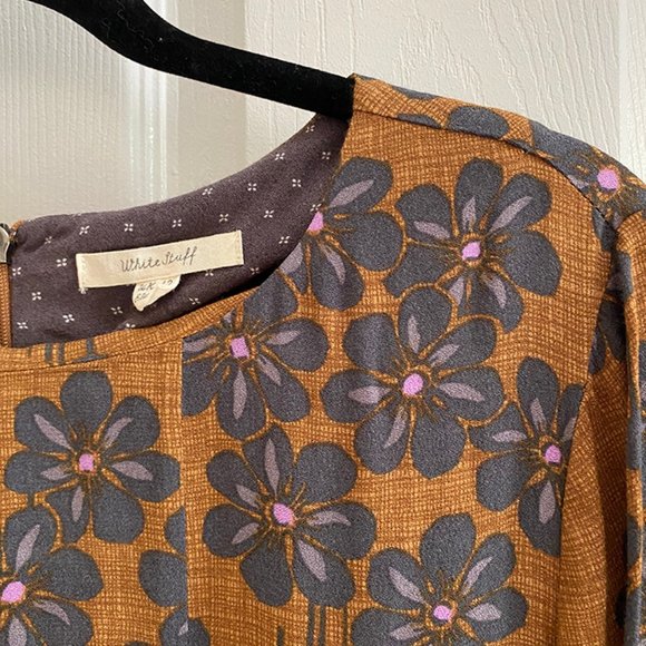 White Stuff - blouse with flowers details - like new - never worn - Picture 4 of 11